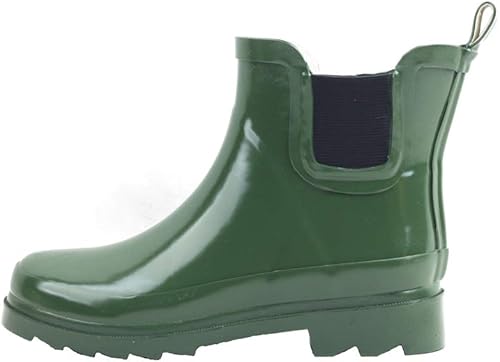 ankle rubber rain boots