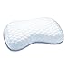 Sleep Innovations Versacurve Curved Memory Foam Pillow, Standard Size, Therapeutic for Neck and Shoulder, Side, Stomach, and Back Sleepers, Medium Support