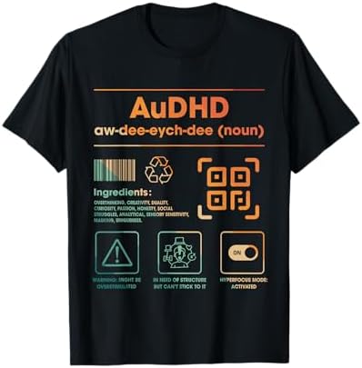 Amazon.com: ADHD It's Not A Disability It's A Different Ability T