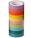 Newsfana 10x Washi Sticky Paper Masking Adhesive Decorative Tape