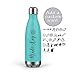 Insulated Stainless-Steel Water Bottle, Personalized Kids Water Bottle (32 Ounces)
