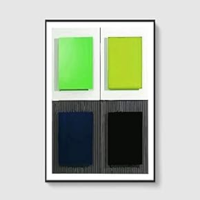 SIGNFORD Framed Canvas Home Artwork Decoration Lines Art...