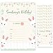 Desert Cactus Bunny Rabbit Happy Birthday Invitations Style 2 Invite Cards (10 Count) With Envelopes Boys Girls Kids Party (10ct)