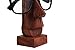 IndiaBigShop Wooden Handmade Classic Sheesham Nose-shaped Eyeglass Spectacle Holder Perfect for Home and Office Decor 6 Inch