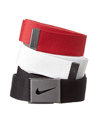 red nike belt