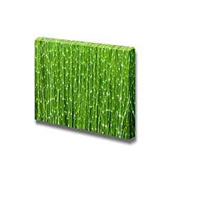 The Thicket of Young Green Bamboo Shoots Wall Decor