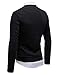 NEARKIN (NKNKCAC1 Mens Knitwear City Casual Slim Cut Long Sleeve Cardigan Sweaters Black US S(Tag Size S)