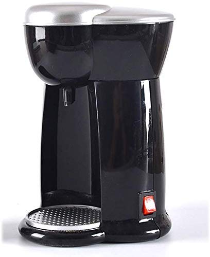 YAeele Kaffee-Maschine, Einzel Kaffeemaschine-Leistung: 300 Watt, 140 ml Wassertank, waschbar Tropfschale, Aktivschaum…