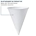 Solo 8R-2050 8 oz White Paper Cone Cups (Case of 2500)