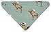 Milkbarn Bamboo Kerchief Bib - Bow Tie Moose