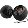 Creative Pebble 2.0 USB-Powered Desktop Speakers with Far-Field Drivers and Passive Radiators for Pcs and Laptops (Black…