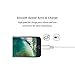 WANGCL iPhone Charger 3Pack 3FT/6FT/10FT(1M/2M/3M) Nylon Braided 8 pin Charging Cables USB Charger Cord, Compatible with iPhone 7/7 Plus/6s/6s Plus/6/6 Plus/5/5S/5C/SE/iPad and iPod (Silver)