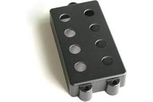 MYLES MUSIC SHOP 4/5/6 String Bass Guitar Pickup Covers Set Fit For MusicMan Bass (4 String Bass Covers (2pcs))