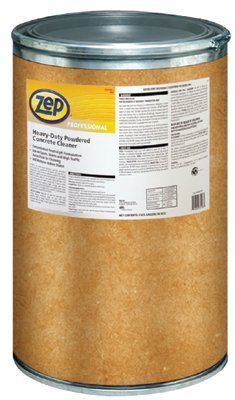 Zep Professional Heavy-Duty Powdered Concrete Cleaner, 40Lb. Bucket, Biodegradable, Dissolves Quickly and Removes Tough…
