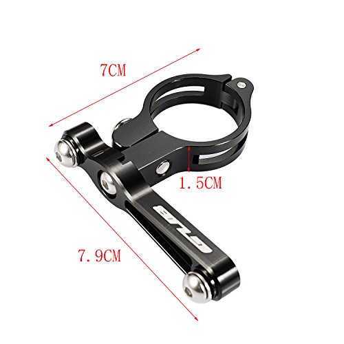 GUB Bicycle Bottle Cage Adapter Mount Adjustable MTB Road Bike Handlebar Water Bottle Holder