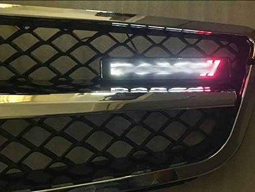 DODGE LED Logo Light Car For Front Grille Badge Illuminated Decal Sticker (For Dodge)
