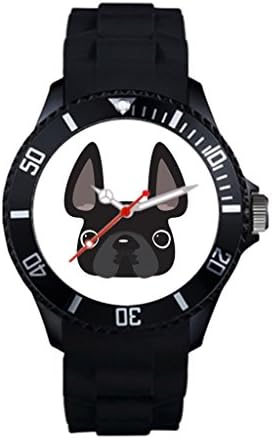 Instyles Black Frenchie Watch