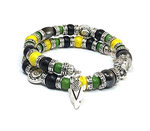 Jamaican Bracelet for Men Woman Beaded Bangle