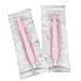 Disposable Vaginal Applicator Lubricant Injector Syringe Lube Tube (10 Pack) (Pink) fits Vaginal Gels,Liquids, Individually Wrapped (10 Pack) (Clear)
