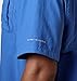 Columbia Men's Bahama II UPF 30 Short Sleeve PFG Fishing Shirt, Vivid Blue, Medium