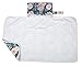 Sigzagor Baby Diaper Changing Mat Pad Portable Foldable Washable Compact Travel Nappy Waterproof Play Mat 30inx18.5in for Girls (Flowers)