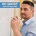 AFMAT Removable White Board Paper W/ Trace-less Adhesive, Dry Erase Board Wall Whiteboard Decal, Self-adhesive Whiteboard/Writing Board Dry Erase Stickers, No Ghosting , 1.4 x 7ft/17.3 x 84.3in, White, 2-Roll