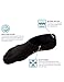 HASLRA No Show Non-Slip Excellent Stretch Premium Toe Socks 3 Pairs (BLACK-L)
