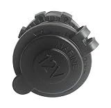 BANDC Waterproof Marine Motorcycle ATV Rv Lighter Socket Power Outlet Socket Receptacle 12v Plug