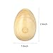 TSLIKANDO Wooden Shaker Eggs 4Pcs Musical Egg Shakers Maracas Rattles for Kids Babies