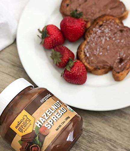 Nature's Greatest Foods, Organic Hazelnut Spread, 13-Ounce