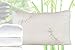 Bamboo By Relax Home Life-Firm Bamboo Pillow With Shredded Memory Foam and Removable Cover (Queen)