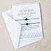 I'd Be Lost Without You Matching Bracelet Set of Two and Greeting Card Compass Long Distance Friendship Wish Bracelet