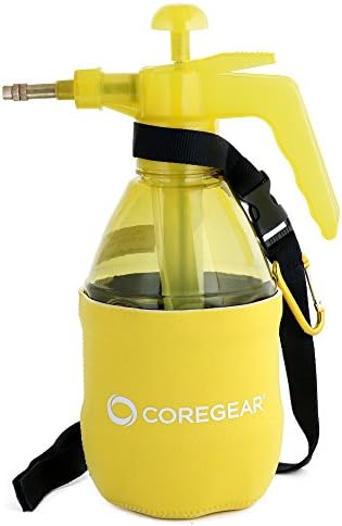 CoreGear (ULTRA COOL) USA Misters 1.5 Liter Personal Water Mister Pump Spray Bottle With Insulated Neoprene Cool Sleeve
