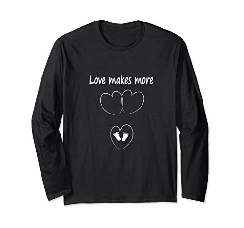 Unisex love makes more xl: black