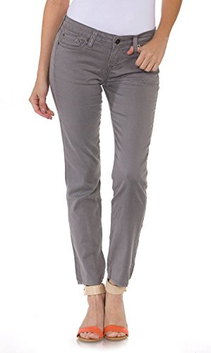 Big Star Women's Remy Cropped Jeans in Soft Grey Wash