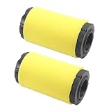 BUYGOO 796031 Air Filter Foam Pre-Cleaner Set (Pack of 2), Replace Briggs Stratton 591334 797704 OEM Air Cleaner Cartridge, Lawn Mower Air Filter