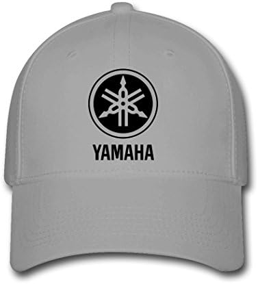 LEU Unisex YAMAHA Logo Symbol Adjustable Baseball Caps Gray