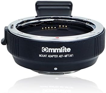 Commlite Lens Mount Adapter cm-AEF-MFT (Canon EF → Micro Four Thirds Conversion) with Electronic Contact