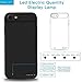 ZANYA Battery Case for iPhone 7, 3000mAH Rechargeable Case Protective Charging Battery Case Portable Charger Extended Battery for iPhone 7/8 Black (4.7 inch)