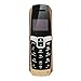 2017 LONG CZ T3 Smallest Long Standby Mini Tiny Mobile Cell Phone Bluetooth Dialer 0.66 inch MP3 SMS Voice Changer With Vibrate Function Beat The Boss (Gold)