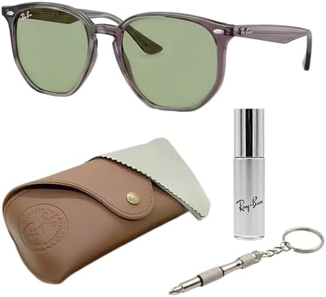Amazon.com: Ray-Ban RB4362 Square Shape Non-Polarized Sunglasses