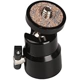 BQLZR 1/4"Schraube Mini Kugelkopf Blitzschiene / Halter / Klammer St&auml;nder f&uuml;r Kamera Stativ