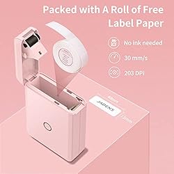 JADENS Label Maker Machine with Tape, D110 Portable