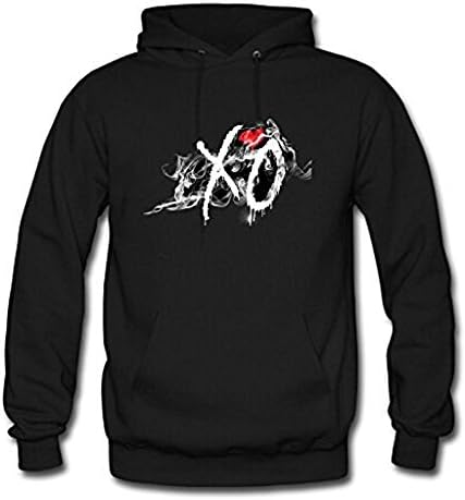 unisex men's The Weeknd XO Classic Hoodie Small Black