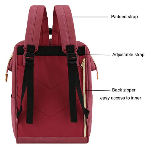 Himawari Large Travel School Backpack with Laptop Compartment 17 inch