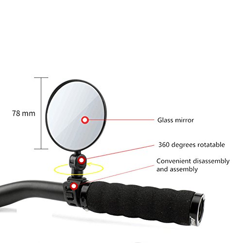 bicycle mirrors for drop handlebars