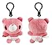 Baby Gloomy Bear Clip-On Plush Pink