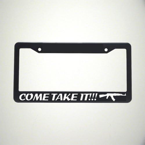 Come Take It AK47 Truck Plate