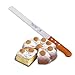 17 Inch （12inch Blade）Cake Cheese and Bread knife Slicer Stainless Steel Serrated