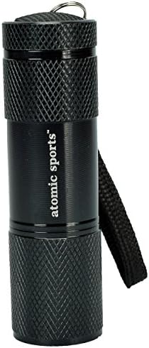 atomic sports LED Ultraviolet UV Flashlight for Glow in the Dark Golf Balls - #1 Choice for Night Golf